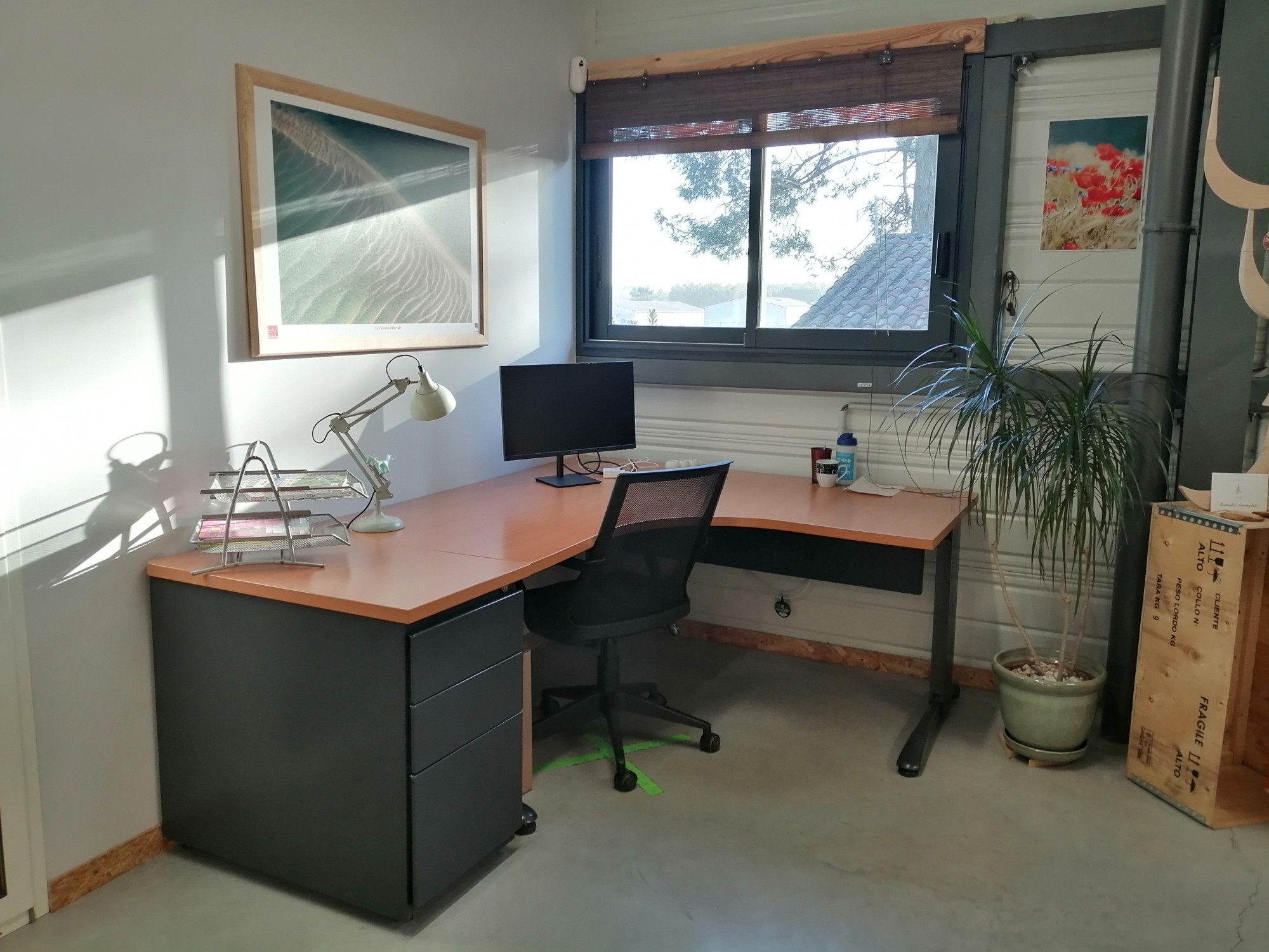 Bureau individuel openspace